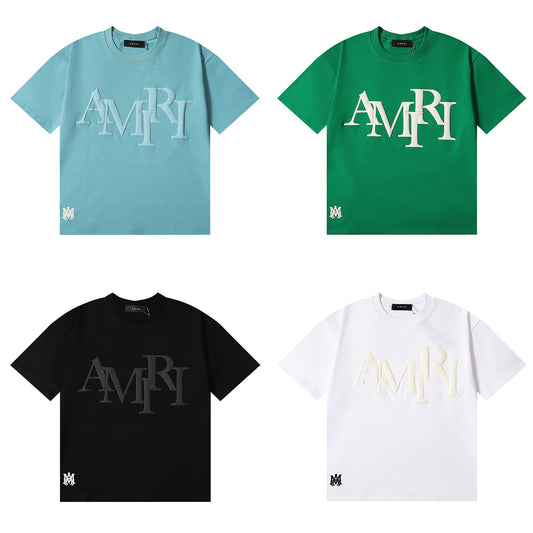 AMIRI Staggered logo Tee