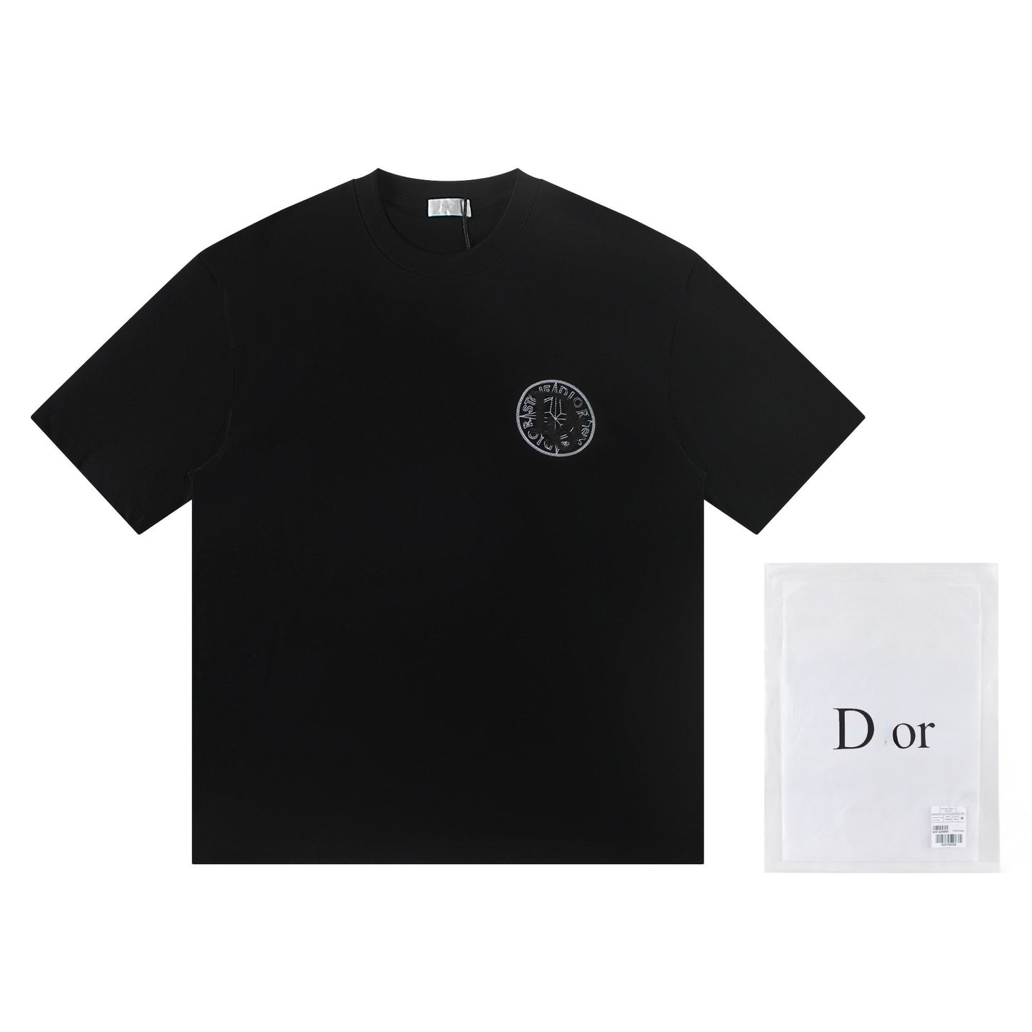 Dior Black T-Shirt – Premium Luxury Designer Streetwear for Men