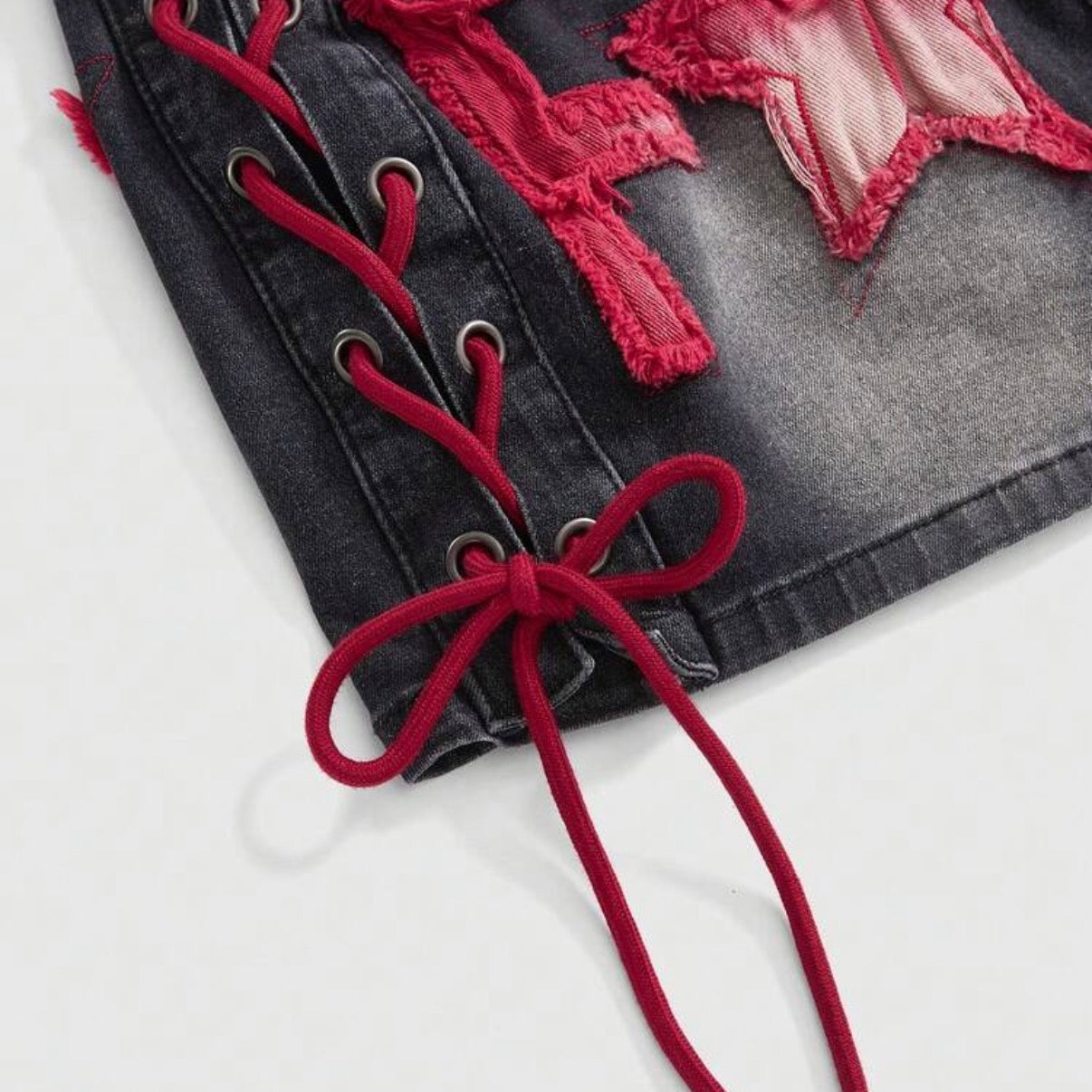 Y2K Retro Low Waist Denim Mini Skirt For Women