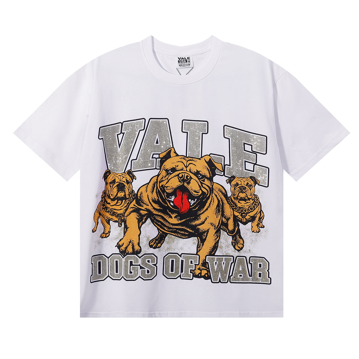 VALLEY T-Shirt Men Classic Dog Chain