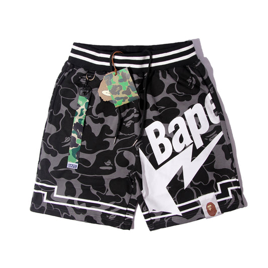 Men’s Shark Camo Streetwear Shorts