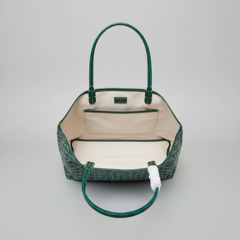 Goyard Green Goyardine Canvas