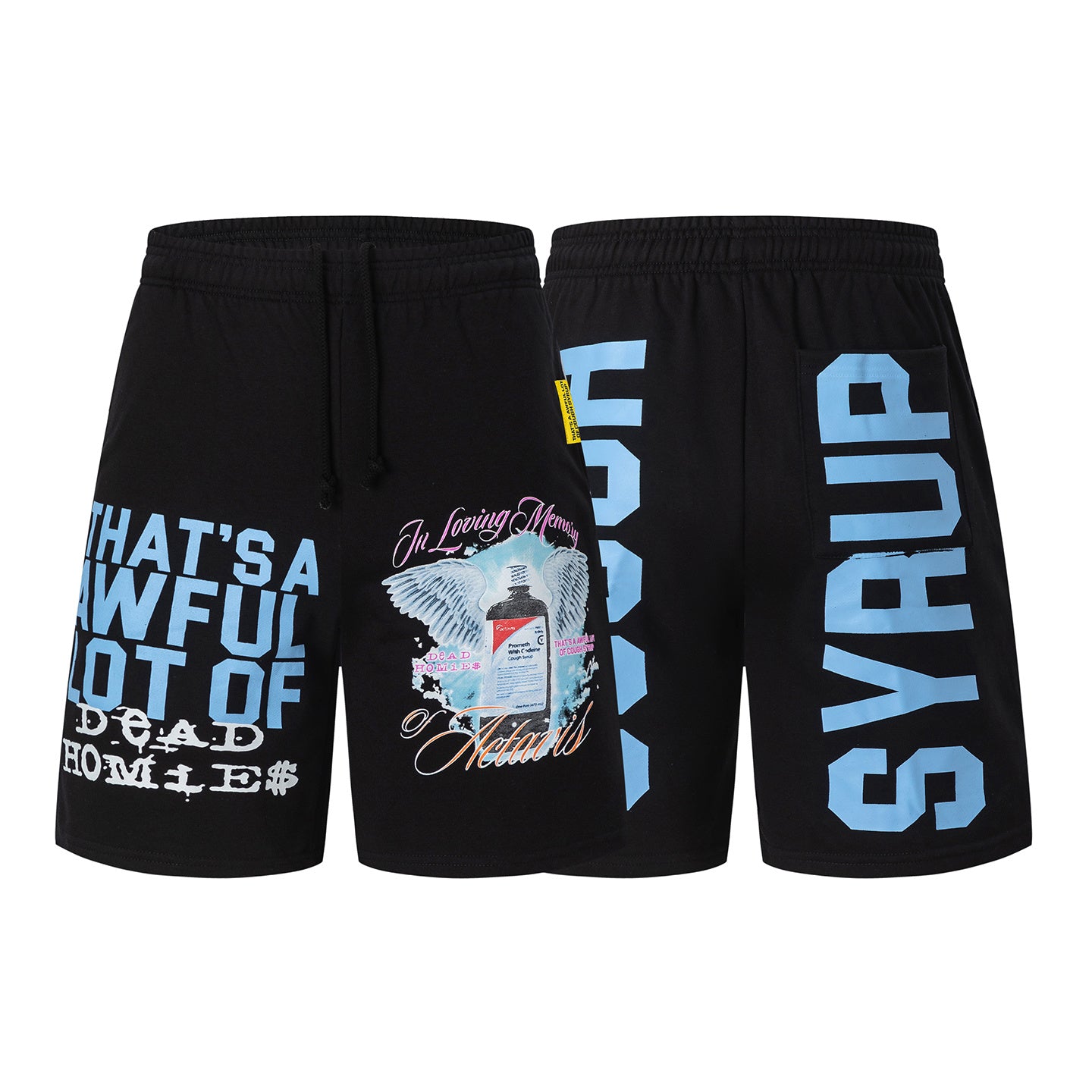 Men’s Graphic Print Streetwear Shorts