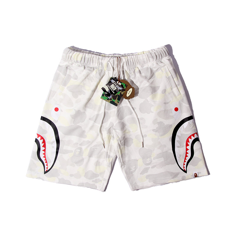 Men’s Shark Camo Streetwear Shorts