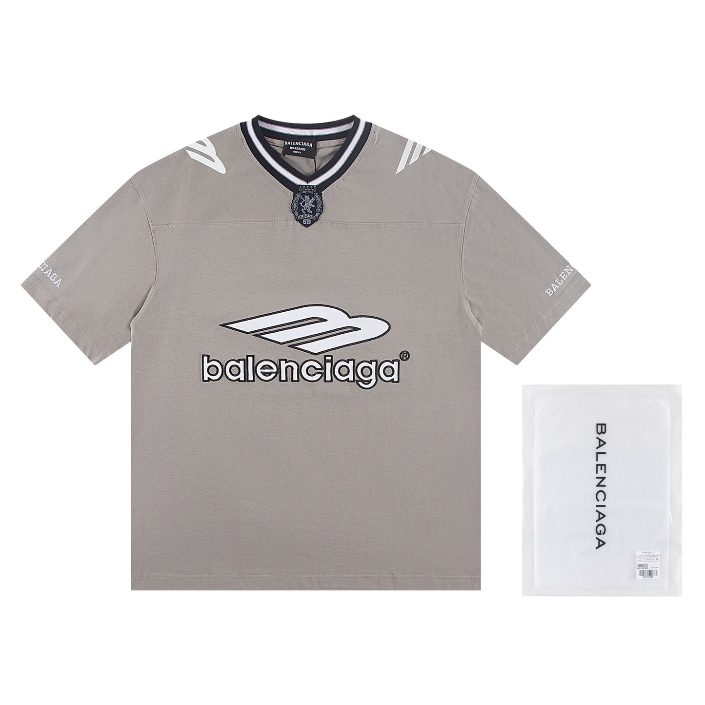 BALENCIAGA T-Shirt Streetwear Casual Cotton Tee